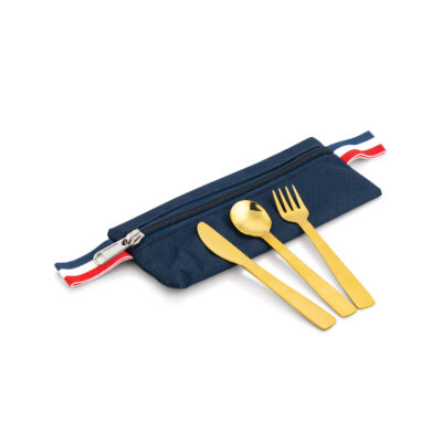 Kids Cutlery Set PVD Gold