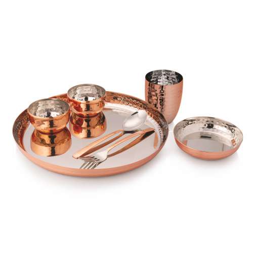 Royal Hammered Copper Plated