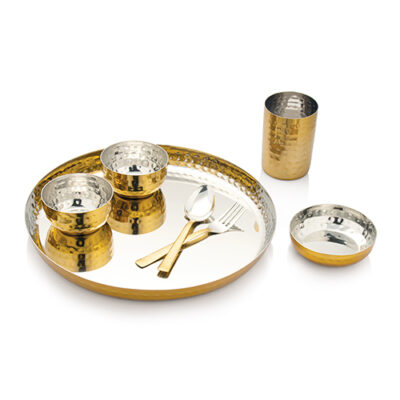 Royal Hammered Gold Plated