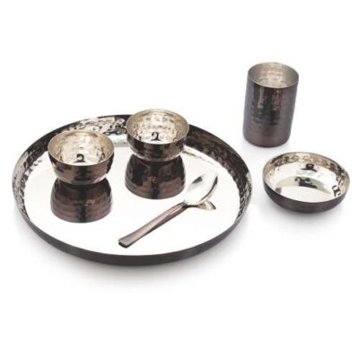 Royal Hammered PVD Black
