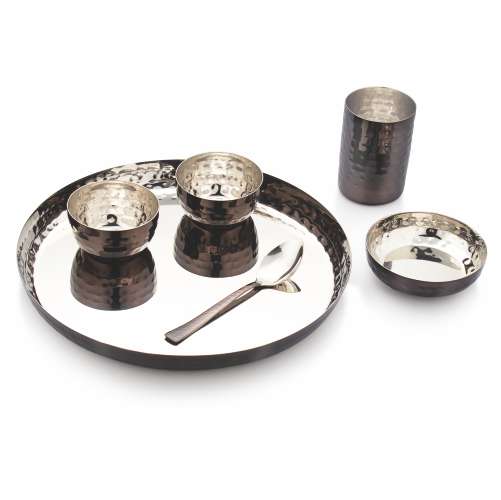 Royal Hammered PVD Black